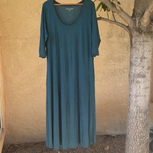 Soft Surroundings 3/4 Sleeve Cotton Dress